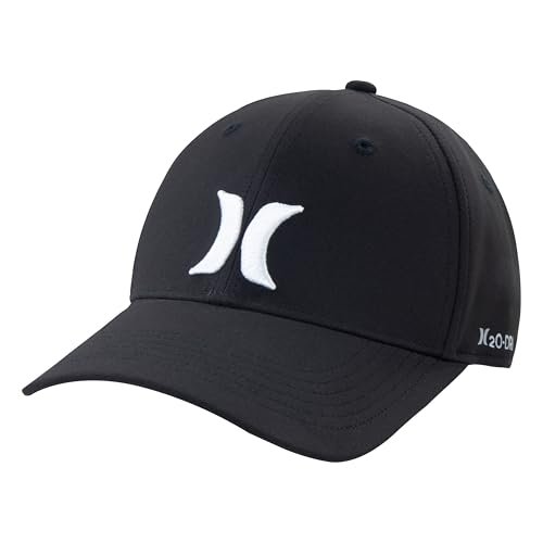 Hurley Kids' Baseball Hat, Black, One Size