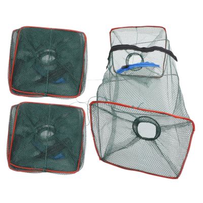 3Pcs Outdoor Crab and Lobster Portable Crawfish Bait Cast Net for Fishing Easy to Use Fishing Accessories for Catching Crabs and Lobsters