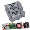 3Pcs Outdoor Crab and Lobster Portable Crawfish Bait Cast Net for Fishing Easy to Use Fishing Accessories for Catching Crabs and Lobsters view 2
