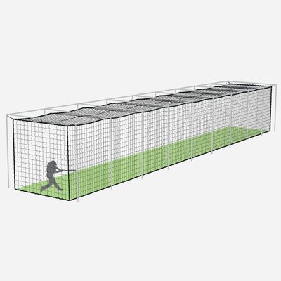 FORTRESS Ultimate Baseball Batting Cage - Elevate Your Game with Pro-Level Precision Batting Cage Range of Sizes (20ft, 35ft, 55ft, and 70ft) (Net Only, 70ft)