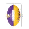 FOCO Minnesota Vikings NFL 12" PVC Football view 3