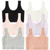 GAOIYO Girls Training Bra Cotton Stretch Seamless Sports Bras (10-12 Years, Pack of 6) view 1