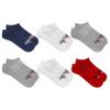Chaps Men's Sport Cushioned No Show Socks 6 Pair Pack, Navy Assorted, Men's Shoe Size: 6-12 view 1