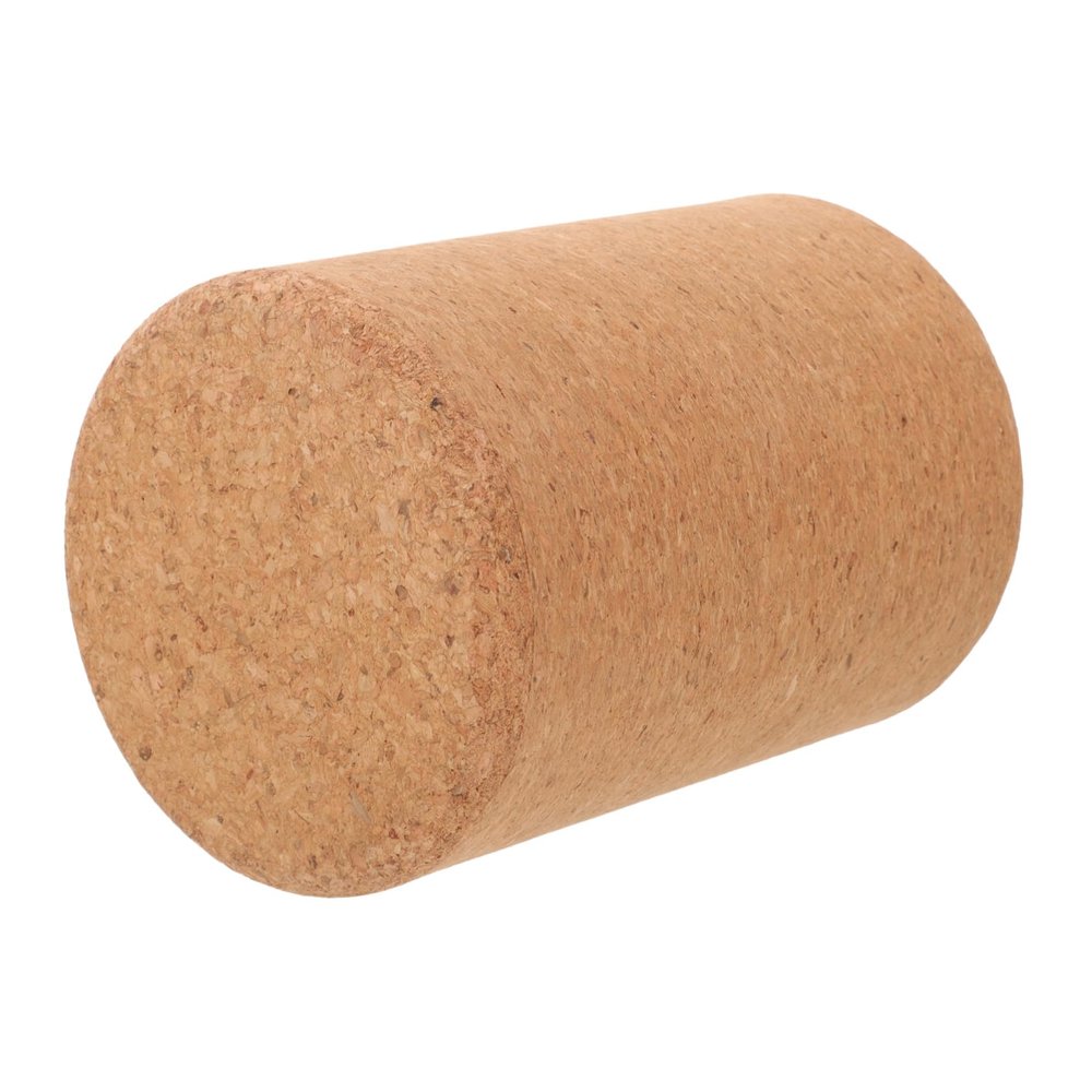 CORHAD Cork Yoga Roller Anti-Skid Massage Cylinder for Deep Tissue Relief Durable High-Density Cork for Back Legs and Muscle Recovery for Fitness Enthusiasts
