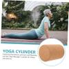 CORHAD Cork Yoga Roller Anti-Skid Massage Cylinder for Deep Tissue Relief Durable High-Density Cork for Back Legs and Muscle Recovery for Fitness Enthusiasts view 3