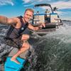 Mens Neoprene Wakesurf Comp Vest - Designed Exclusively for Wake Surfing, but Great for All Other Watersports Activities! NCGA (Navy, Small) view 2