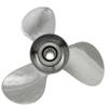 BARDOVEN SS 20-60HP 10-1/4X14 Stainless Steel Propeller 13 Tooth Prop for Mercury Outboard Motor, FITTED, SILVER view 3