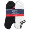 Chaps Men's Sport American Flag Cushioned No Show Socks 6 Pair Pack, Black Assorted, Men's Shoe Size: 6-12 view 3