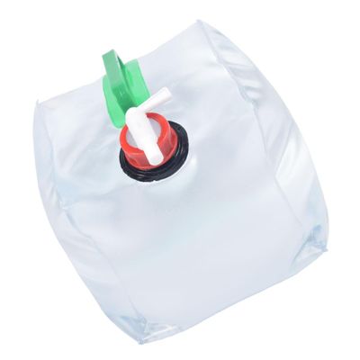Parliky 1pc Convenient PVC Water Storage Bag Collapsible Outdoor Water Container for Camping Hiking and Emergency Use Lightweight and Easy to Transport