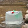 Parliky 1pc Convenient PVC Water Storage Bag Collapsible Outdoor Water Container for Camping Hiking and Emergency Use Lightweight and Easy to Transport view 4