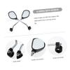 HANABASS Bike Accessory of Rearview Mirrors Road Bike Mirrors for Adults Easy Install Wide View Angle view 4