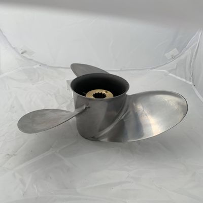 BARDOVEN SS 30-60HP 10-3/8X14 Stainless Steel Propeller 13 Tooth Prop for Mercury Outboard Motor