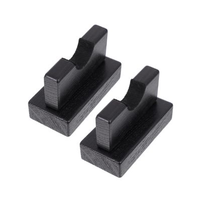 2pcs Wooden Baseball Bat Holder Stand Durable Stick Display Rack for Ice Hockey and Softball Elegant Design for Home Garage Storage