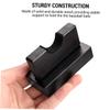 2pcs Wooden Baseball Bat Holder Stand Durable Stick Display Rack for Ice Hockey and Softball Elegant Design for Home Garage Storage view 3