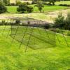 FORTRESS Trapezoid Baseball Batting Cage Kit - Complete Cage, Connector Set, and Premium Net Package for Ultimate Performance! (Internal Net + Corner Joints, 70ft) view 4