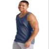 Hanes Originals Tri-Blend Top, Lightweight Men, Sleeveless Tank Shirt, Mint to BE Green PE Heather, M view 2
