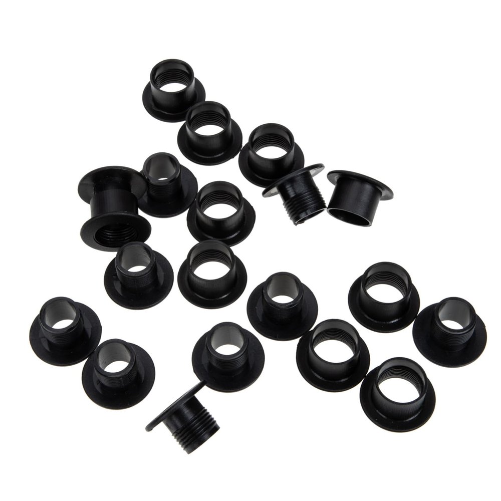 HANABASS Foosball Table Parts 10 Pairs 12mm Plastic Bushings Rod Bearings for Game Table