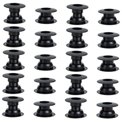 Parliky 10pairs Foosball Table Parts Bushings Plastic Bearings for Football Machine Rods