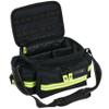 Lightning X Mid-Sized First Responder EMT Bag | LXMB25 | Fully Stocked w/ 248+ First Aid Supplies + Trauma Pak w/C.A.T. Tourniquet & QuikClot - Black view 3