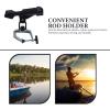 GOOHOCHY Professional Rod Rack Kayak Rod Holder Boat Fishing Pole Holder Wall Mount for Garage view 4
