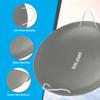 Slippery Racer ProDisc 26 Inch Heavy Duty Aluminum Iron Alloy Metal Kids Winter Saucer Snow Sled with Dual Riveted Soft Grip Rope Handles (Griswold-New) view 3