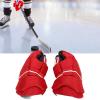 gernie Red Ice Hockey Gloves, 1 Pair Senior Ice Hockey Gloves, Comfortable Fit, Maximum Protection for Sports (10in), gerniebksm0295ia-13 view 2