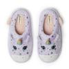 Dearfoams Kids Toddlers Whimsical Animal Critter Washable Slipper, Purple Unicorn, 13 US Unisex Big view 1