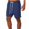 LCMTWX Swim Short Men Board Shorts for Men Swim Swimming Trunks for Men 5 Pack Mens Small Swim Trunks Long Swim Trunks Men Men's 7 Inch Quick Dry Swim Trunks 2024 view 4