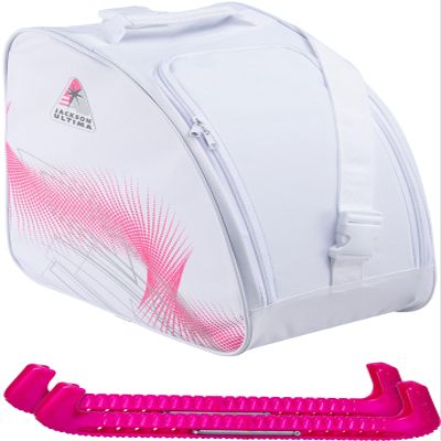 Jackson Ultima Pink Bag JL350 Bundled with Skate Guards Pearlz Pink 146