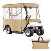 VEVOR Golf Cart Enclosure, with 4-Sided Fairway Deluxe, 300D Waterproof Driving Enclosure with Transparent Windows, Fit for 2+2 Seats Golf Carts (Roof Up to 78.7''L) view 1