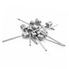 Kisangel 2sets Multi-Function Inflation Needle for Exercise Ball Basketball Soccer Volleyball Rugby Football 50pcs*2 view 2