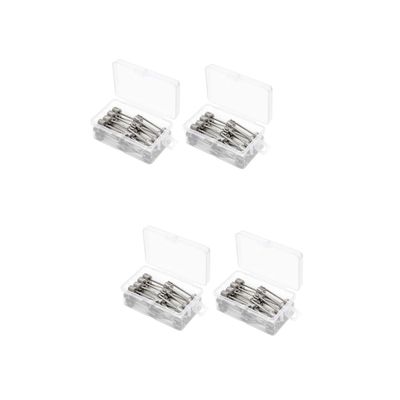Kisangel 120pcs Inflator Needles for Sports Stainless Steel Pump Needles for Basketball Football Rugby Volleyball Flexible Design with Storage Box for Easy Use