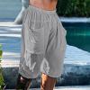 Compression Swim Trunks Men 2 in 1 Shorts Mens Swim Trunks with Compression Liner 7 Inch Mens Swimming Trunks with Liner Men's Trunk Men Swim Trunks Short Birthday Gifts for Men view 4