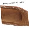 Happyyami Breathable Fitness Waist Belt for Lower Back Support PU Brown view 4