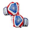 Spider Grip Premium Sheep Skin Baseball Softball Batting Gloves (Red/Blue, Medium) view 4