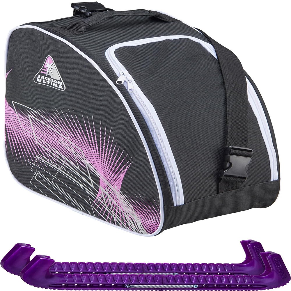 Jackson Ultima Purple Bag JL350 Bundled with Skate Guards Pearlz Purple 149