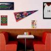 2024 Super Bowl LVIII Dueling Teams Chiefs 49ers Pennant Flag view 3