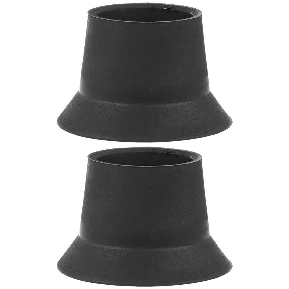 Healvian Trampoline Leg Cap Trampoline Pole Covers 2pcs Rubber Trampoline Parts Wear-Resistant Trampoline Replacement Rubber Trampoline Leg Caps