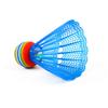 Happyyami 4pcs Led Nylon Badminton Shuttlecocks Blue Pink for Night Play Durable and Stable Design for School Sports and Outdoor Activities view 1