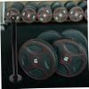 Happyyami Fitness Weight Lifting Equipment Metal Barbell Load Stand Storage Rack for Gym Weights view 4