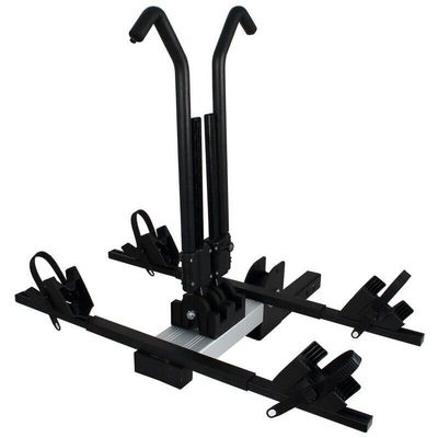Hitch Tray Bike Rack Carrier 2 Bicycle 2" Receiver Foldable 90lb Capacity Steel