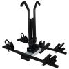 Hitch Tray Bike Rack Carrier 2 Bicycle 2" Receiver Foldable 90lb Capacity Steel view 1
