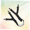 Healeved 2pcs Light Weight High Strength Safety Helmet Mandibular Fabric Strap Chin Cup Comfort Fit view 3
