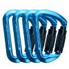 SEPEAK UIAA CE 30kN Climbing Carabiner Clips, Professional Heavy Duty Twist Locking Carabiners for Climbing,Mountaineering, Rappelling, Camping, Hiking, Swings, Large D Ring Hooks view 1
