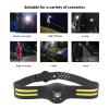 VBESTLIFE Bright COB Headlamp, Rechargeable Flashlight with Adjustable Angle and Sensor for Camping, VBESTLIFEuqxia873zd view 4