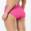 Beach House Chloe High Waisted Bikini Bottom - Modest Full Coverage Swim Bottom - Begonia, 16 view 2