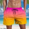 LCMTWX Mens Swim Trunks Fashion Swim Trunks Mens Camo Swimming Trunks Men's Swim Trunk Beach Wear Shorts Mens Swimwear Sports Shorts Swim Trunks with Zipper Pockets Holiday Essentials view 2