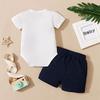 Mr Onederful 1st Birthday Outfit for Boy - First Birthday Clothes (Blue Short, 6-12 Months) view 3