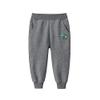 LeeXiang 3 Pack Toddler Boys Sweatpants Kids Cotton Pull-On Jogger Pants (Black/Blue/Grey 5 Years) view 2