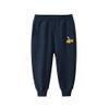 LeeXiang 3 Pack Toddler Boys Sweatpants Kids Cotton Pull-On Jogger Pants (Black/Blue/Grey 5 Years) view 3
